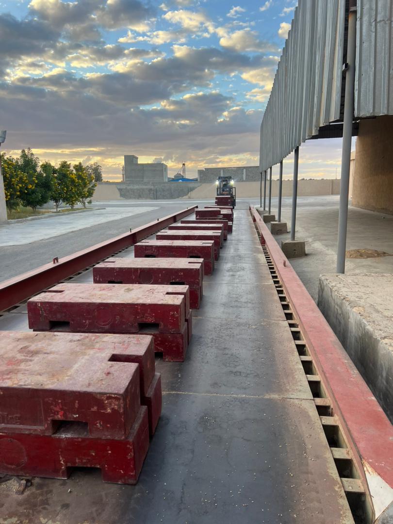 معايرة ميزان شاحنات